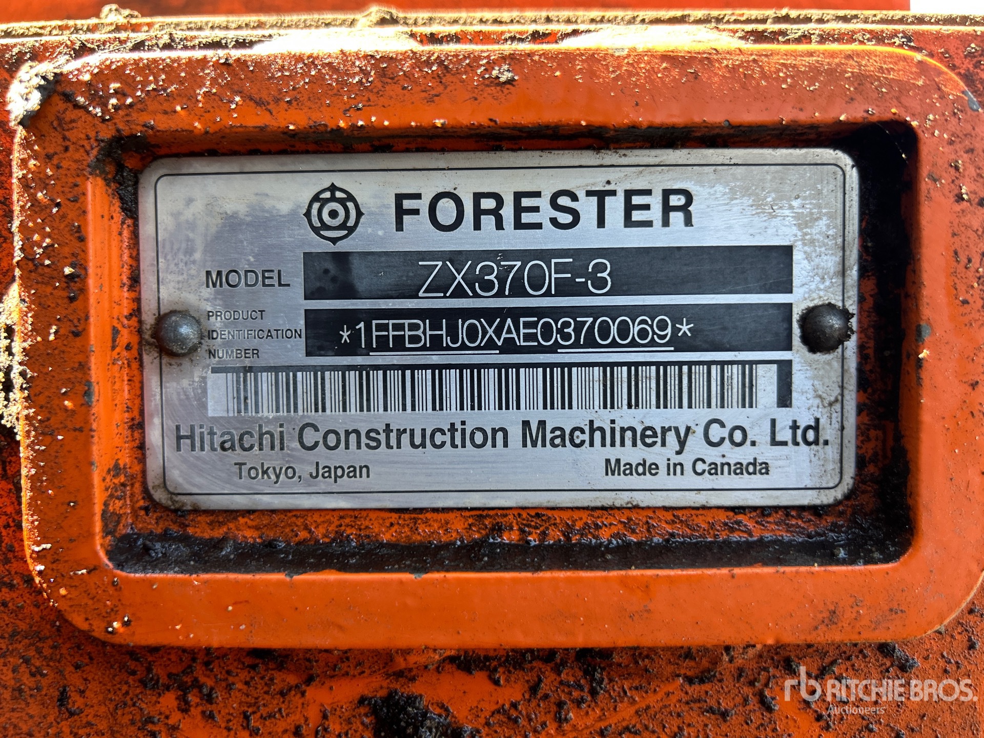 2015 Hitachi ZX370