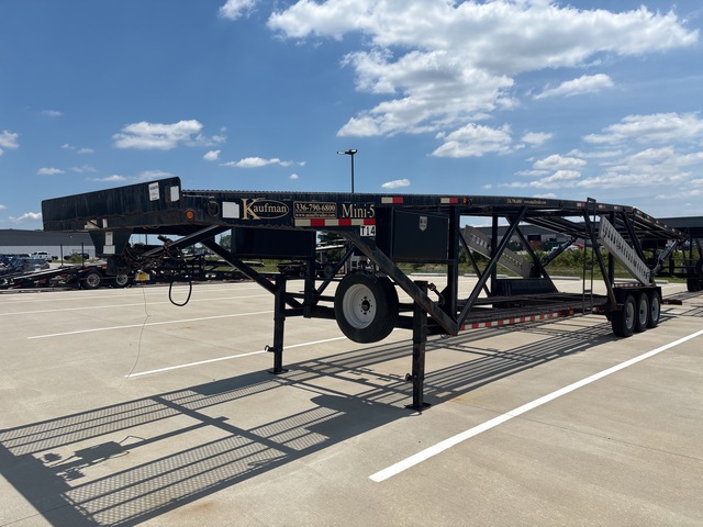 2015 Kaufman Tri/A 5 Car Open Car Carrier Trailer