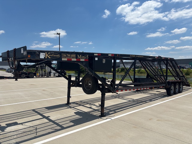 2015 Kaufman Tri/A 5 Car Open Car Carrier Trailer