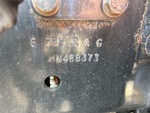 General Appearance with Frame Stamp Serial Number/VIN Photo