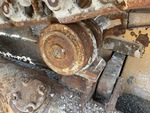Undercarriage with Left Carrier Rollers