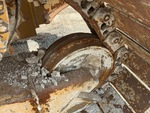 Undercarriage with Left Rear Idler