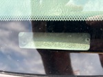 General Appearance with Frame Stamp Serial Number/VIN Photo