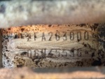 General Appearance with Frame Stamp Serial Number/VIN Photo