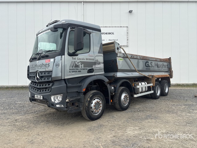 2018 Mercedes Benz AROCS 3240 Quad/A Dump Truck