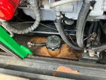 Trailer Chassis with Fuel Tank Condition