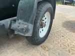 Trailer Chassis with Left Front Tire