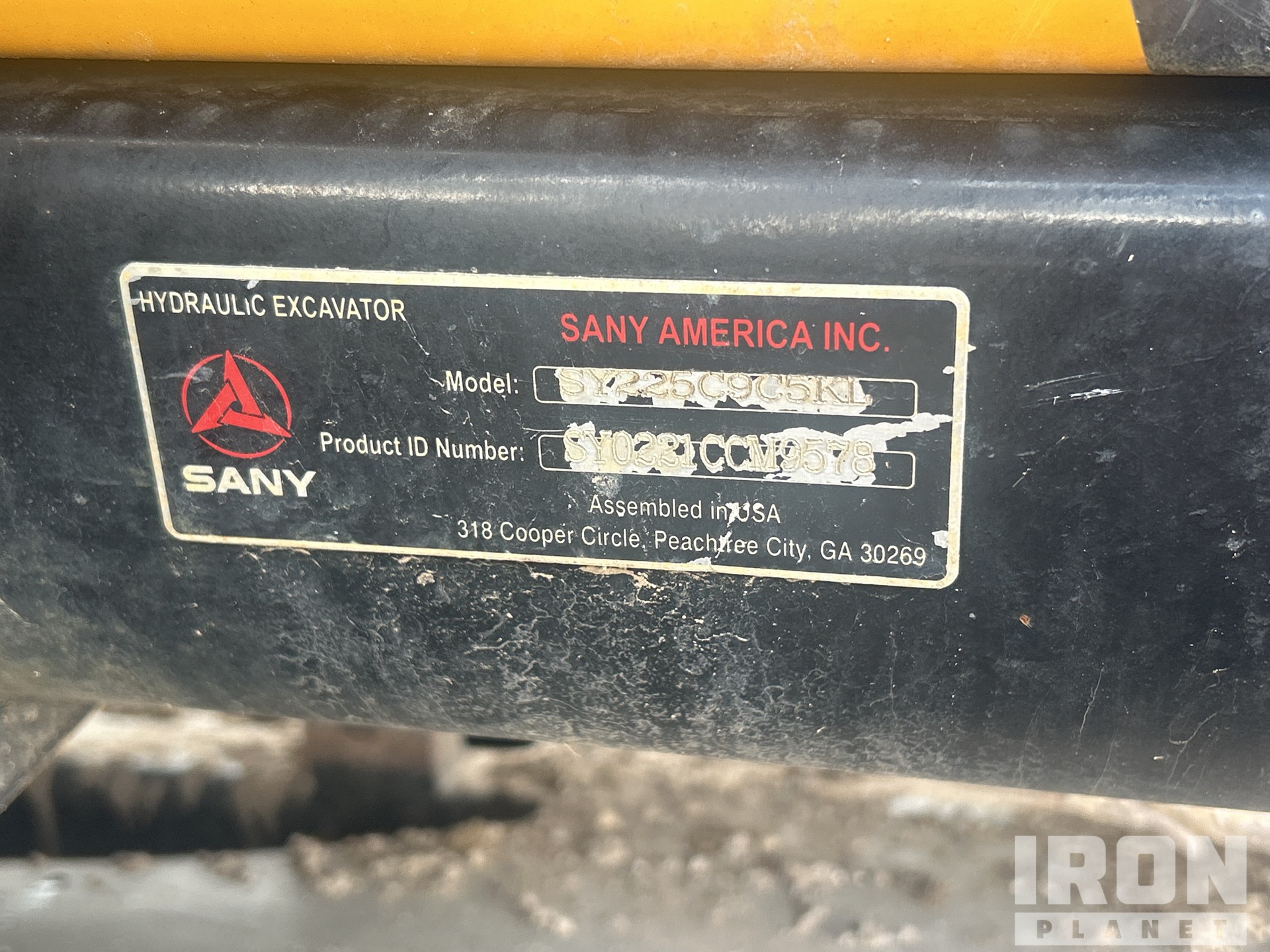 2022 Sany SY225C9C5KL