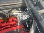 Engine with A/C Compressor