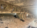 Undercarriage with Right Carrier Rollers