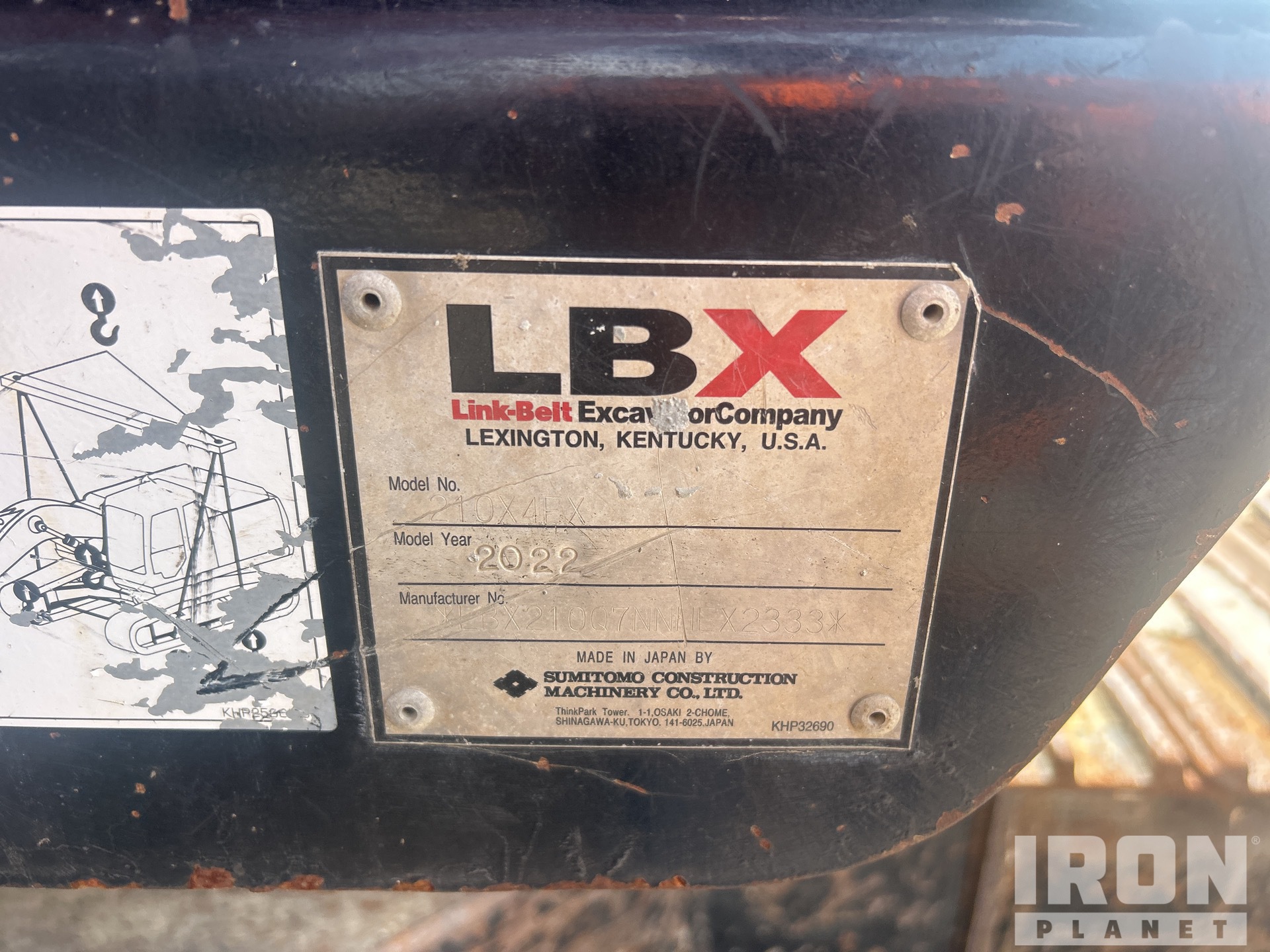 2022 Link-Belt 210X4