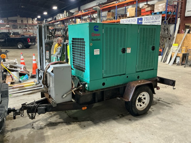 1999 Onan DGCA-3381163 50 kW Mobile Generator Set
