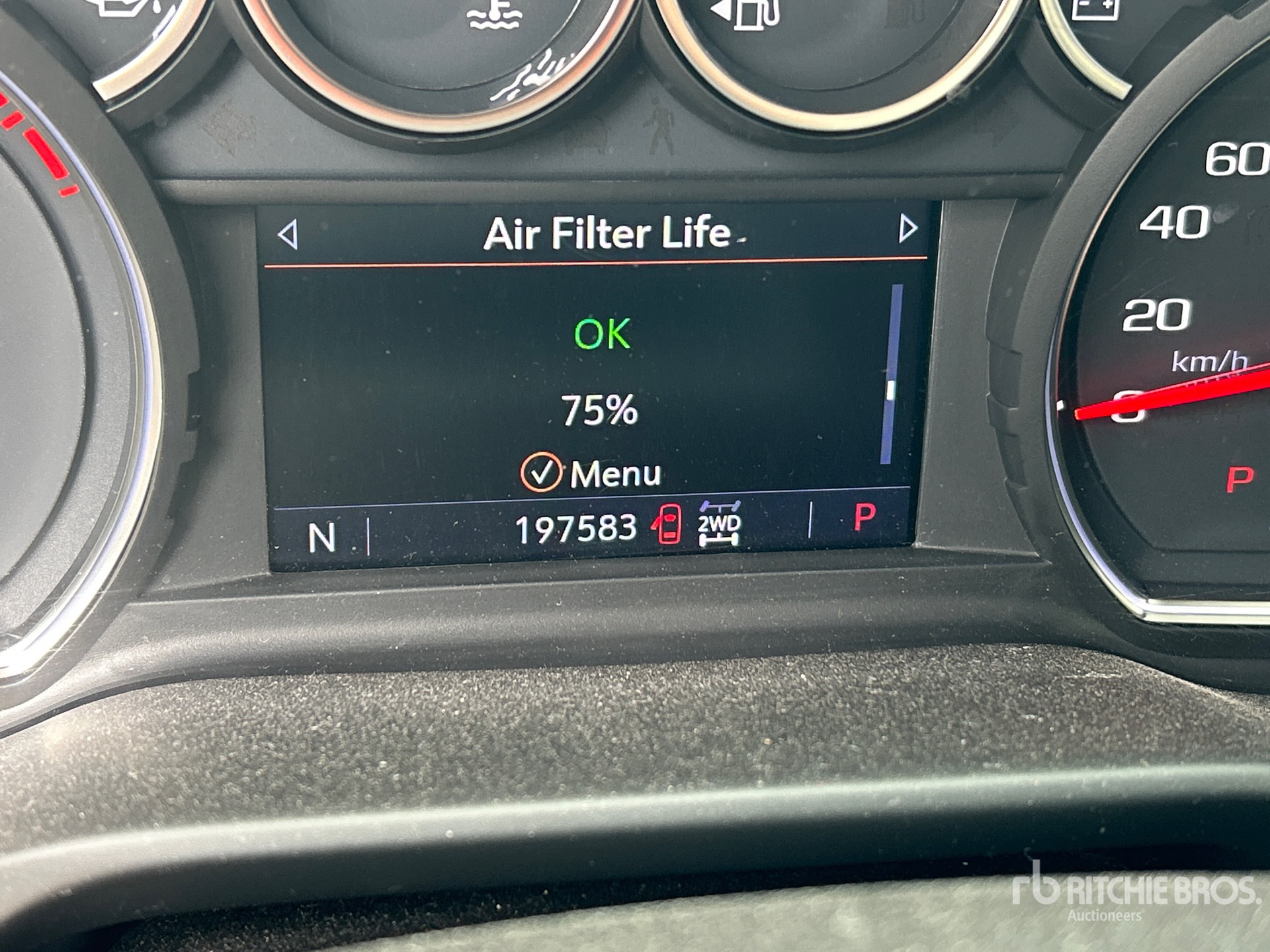 General Appearance with Hour Meter / Odometer