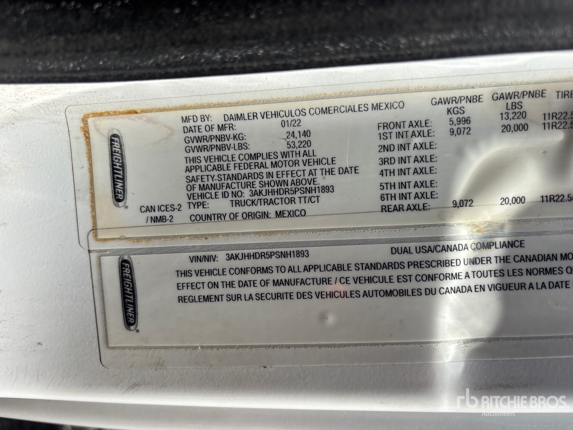 2023 Freightliner CASCADIA 126