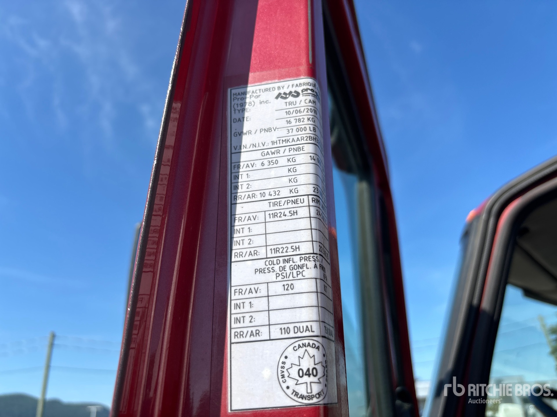 2011 International 4400 SBA
