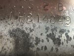 General Appearance with Frame Stamp Serial Number/VIN Photo