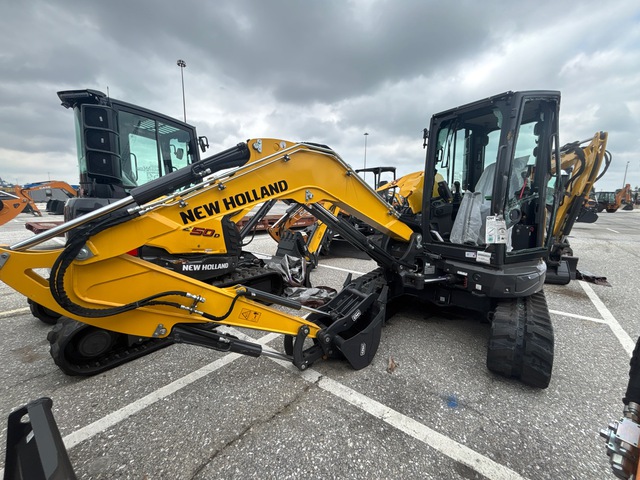 2025 New Holland E50D Mini Excavator (Inoperable)
