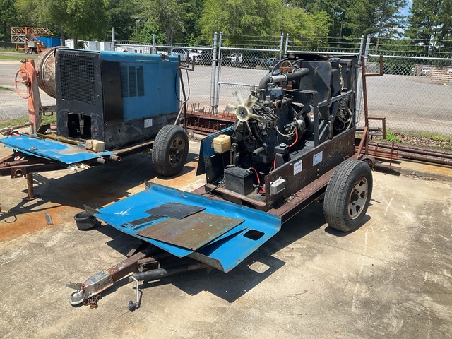 2002 Miller Big Blue 302 400 A Mobile Stick Engine Driven Welder