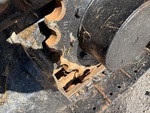 Undercarriage with Left Sprocket