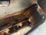 Undercarriage with Left Track Rollers