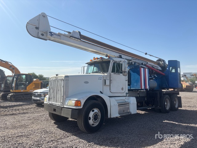 1996 Peterbilt 377 6x4 Drill Truck