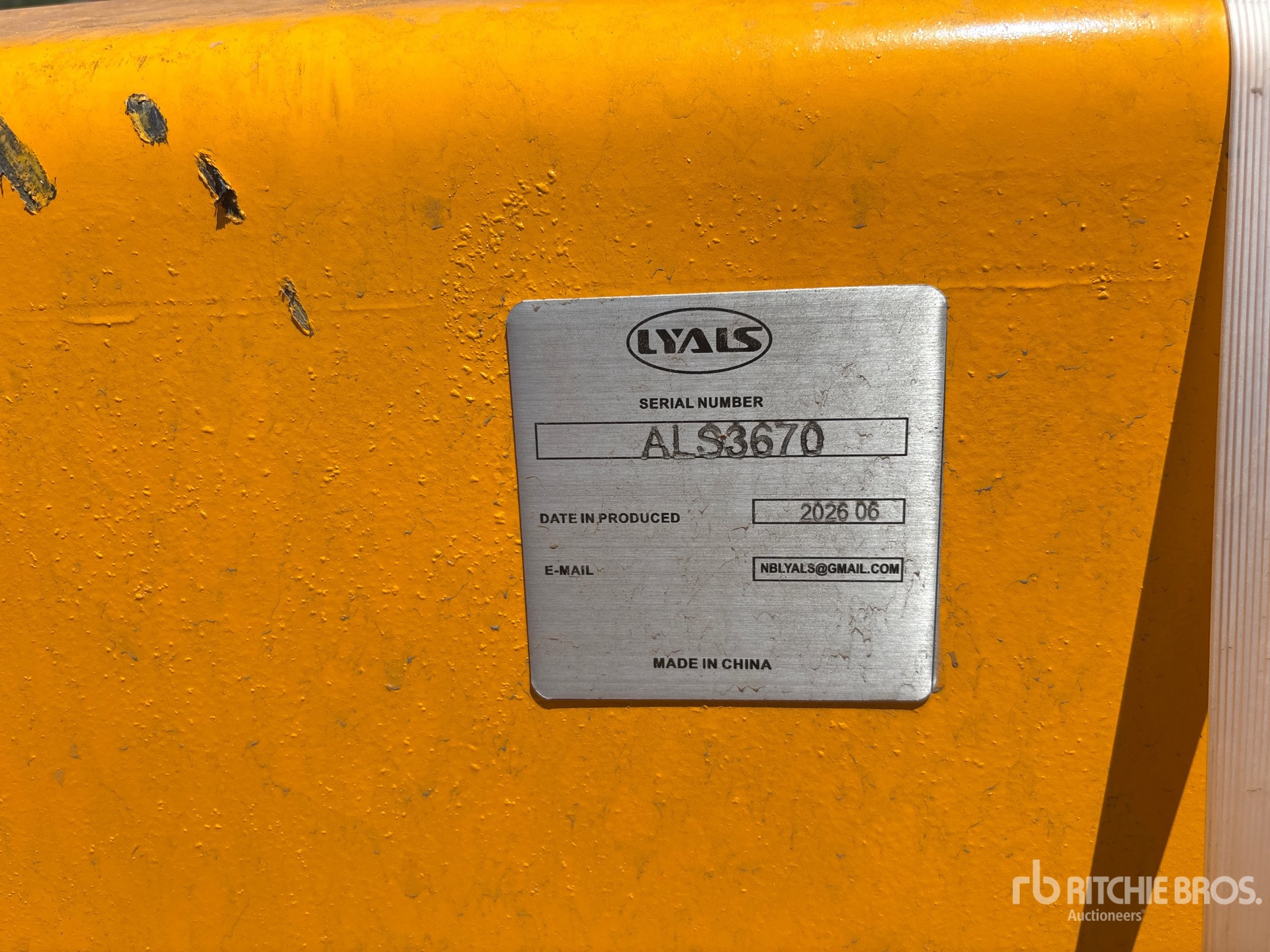 2026 LYALS ALSECB320