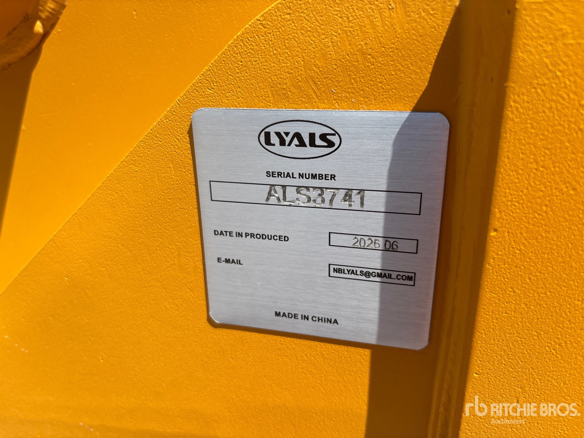 2026 LYALS ALSENB320