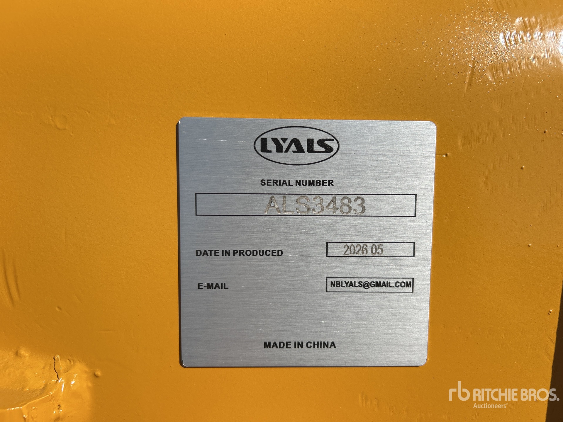 2026 LYALS ALSESB349