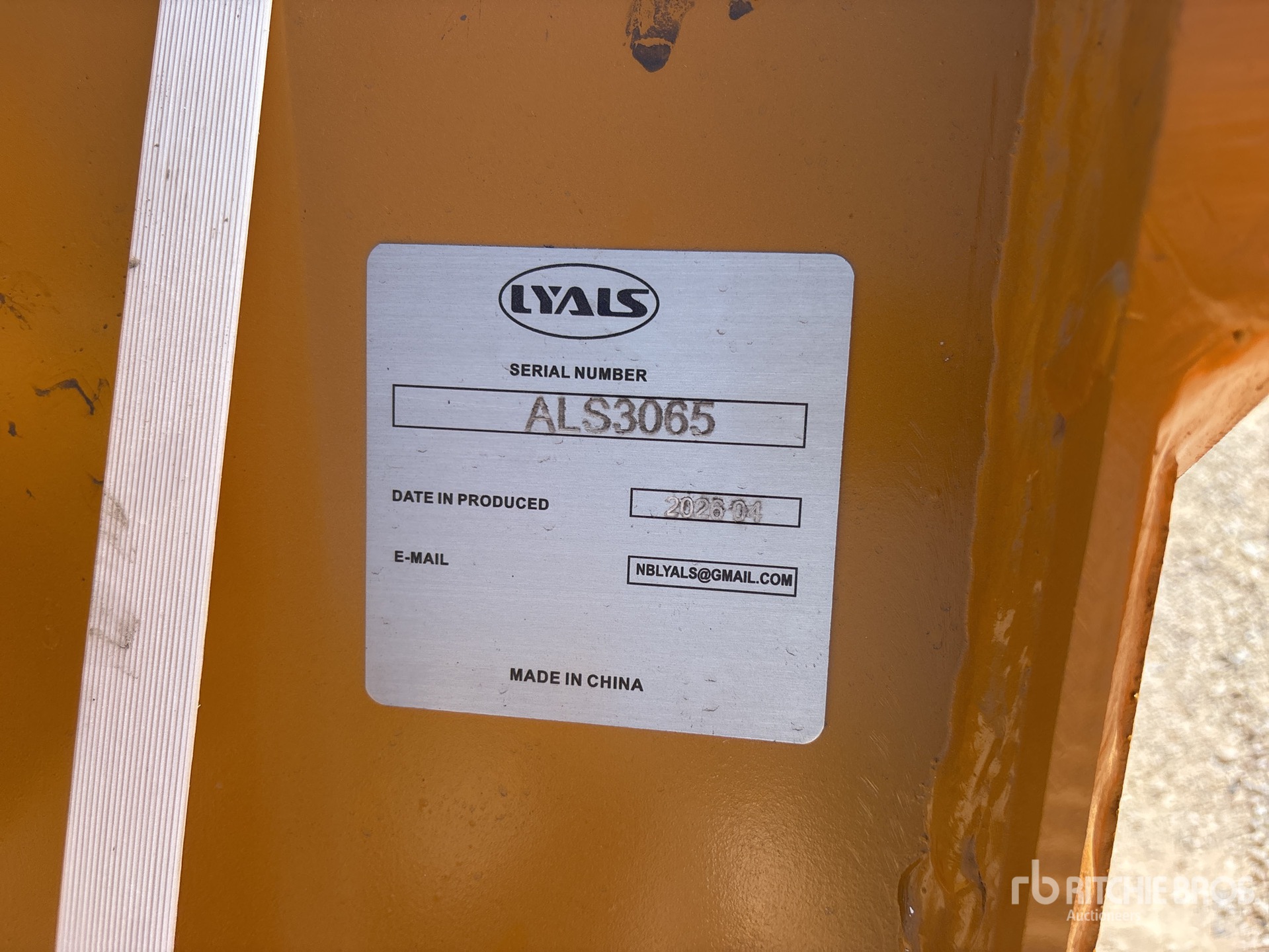 2026 LYALS ALS EB320