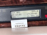 Motorhome Cockpit with Odometer/Hour Meter
