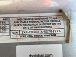 General Appearance with Motor Vehicle Safety Standards Label