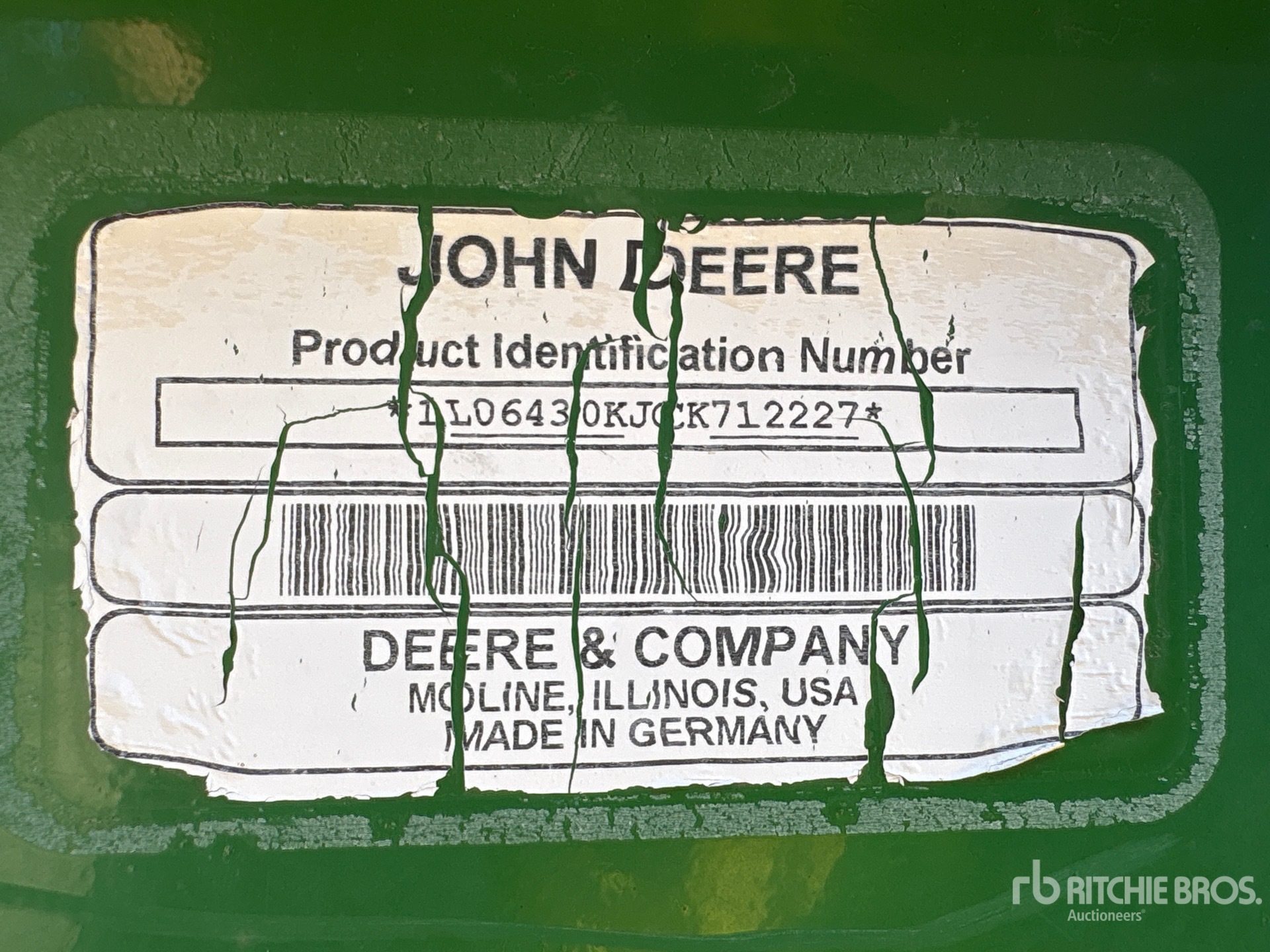 2012 John Deere 6430