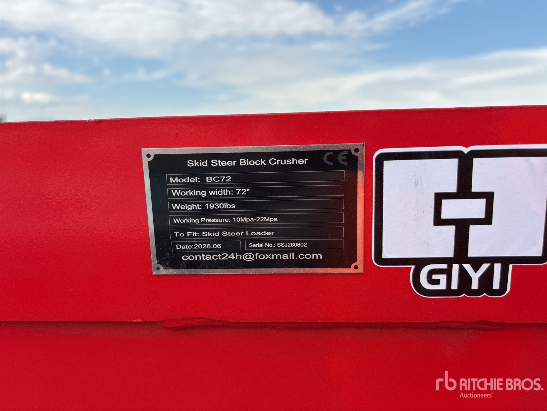 2026 GIYI GY-BC72