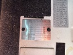 General Appearance with Frame Stamp Serial Number/VIN Photo