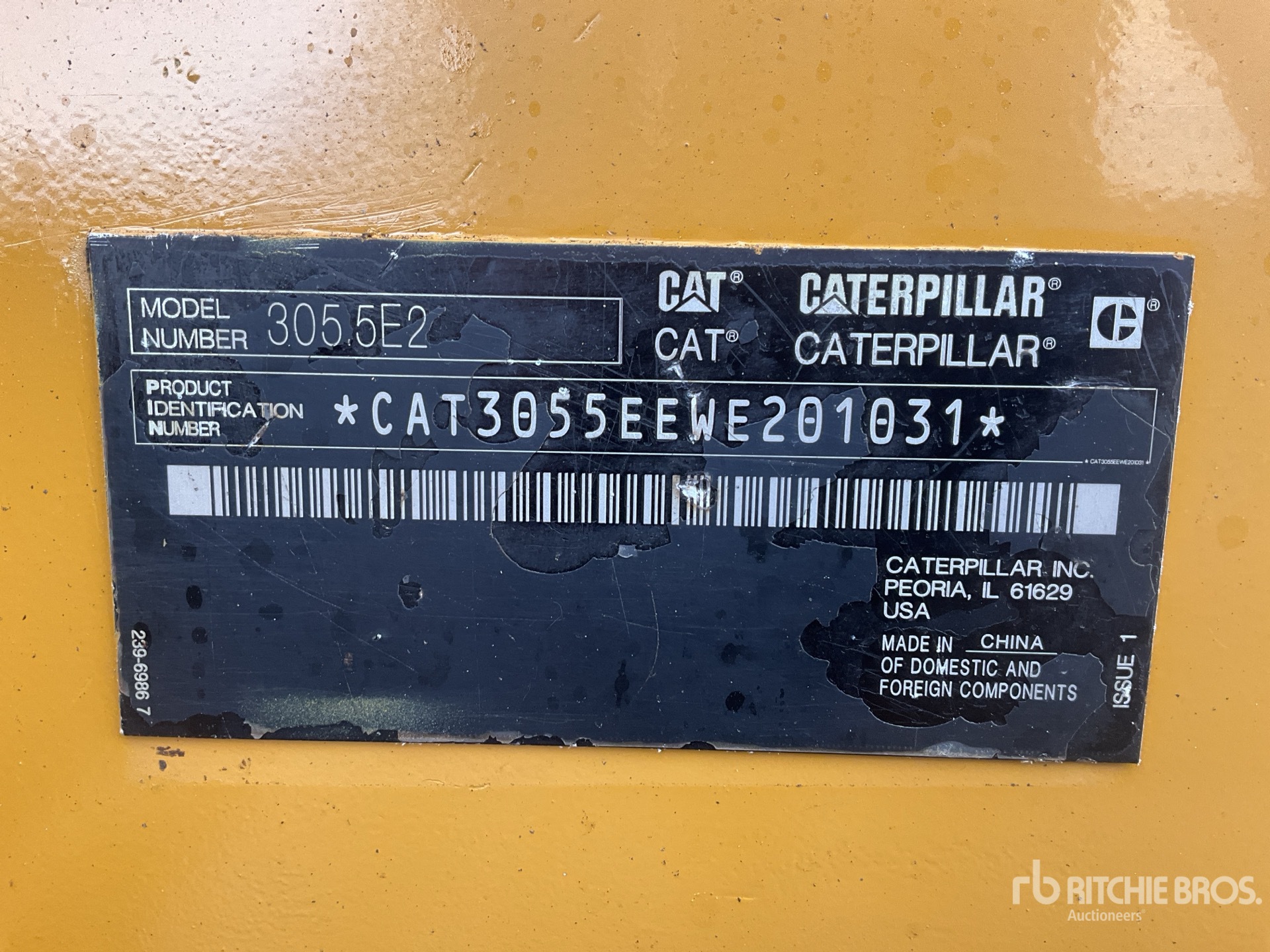 2016 Caterpillar 305.5E2