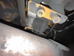 Engine with A/C Compressor
