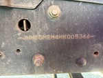 General Appearance with Frame Stamp Serial Number/VIN Photo