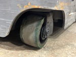 Chassis Lift with Right Rear Tire