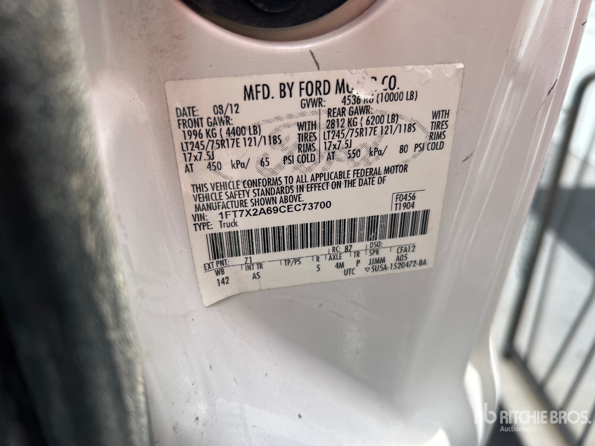 Photo of a 2012 Ford F-250