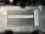 Engine with Emission Label