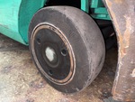 Chassis Lift with Left Rear Tire
