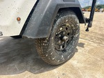 Trailer Chassis with Left Tire