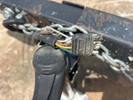 Trailer Chassis with Power Receptacle Functional