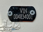 General Appearance with N.º de serie/VIN