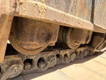Undercarriage with Left Track Rollers