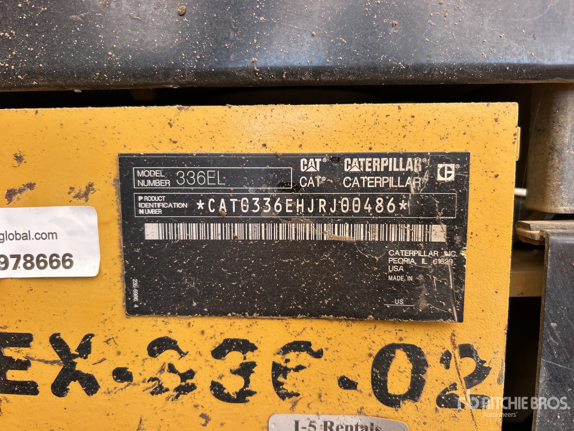 2014 Caterpillar 336 EL