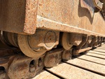 Undercarriage with Right Track Rollers