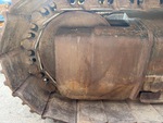 Undercarriage with Left Track Tensioner