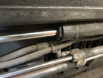 Hydraulique with Vérin de déplacement latéral