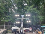 Electrical with Light Tower Lamps Operational